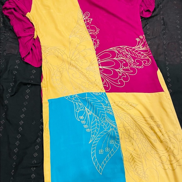 Zahra ahmad Pakistani designer long winter dress kurta large - Picture 7 of 12